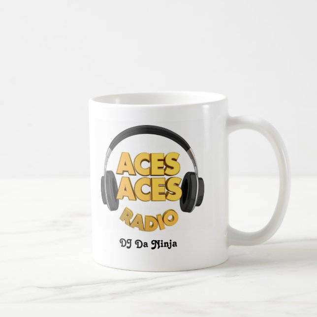 Taza De Café Mug Aces DJ Da Ninja (Derecha)