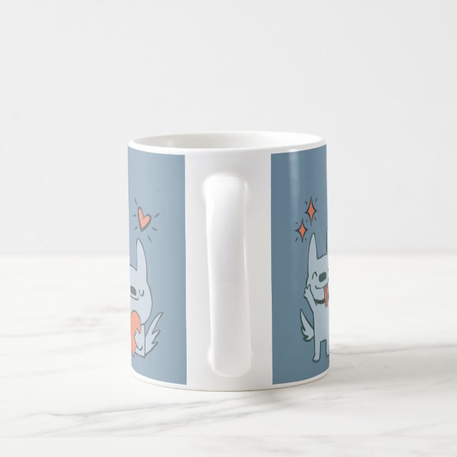 Taza De Café Mug Adorable Pawsitivamente (Mango)