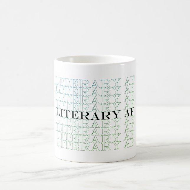 Taza De Café Mug AF literario (Centro)
