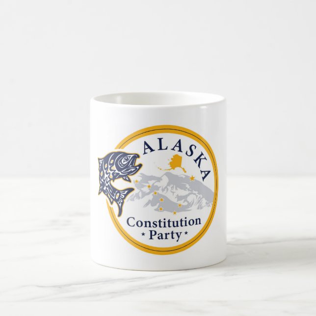 Taza De Café Mug, Alaska Constitution Party (Centro)