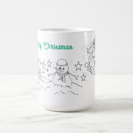 Taza De Café Mug: Alegría De Los Navidades