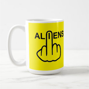 Taza De Café Mug Aliens Flip