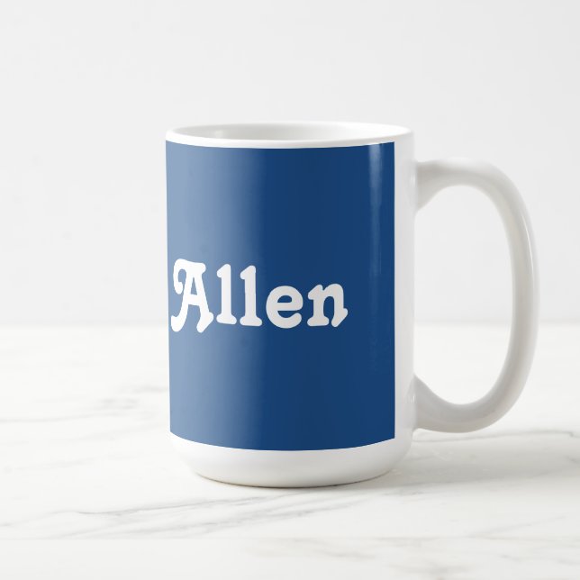 Taza De Café Mug Allen (Derecha)