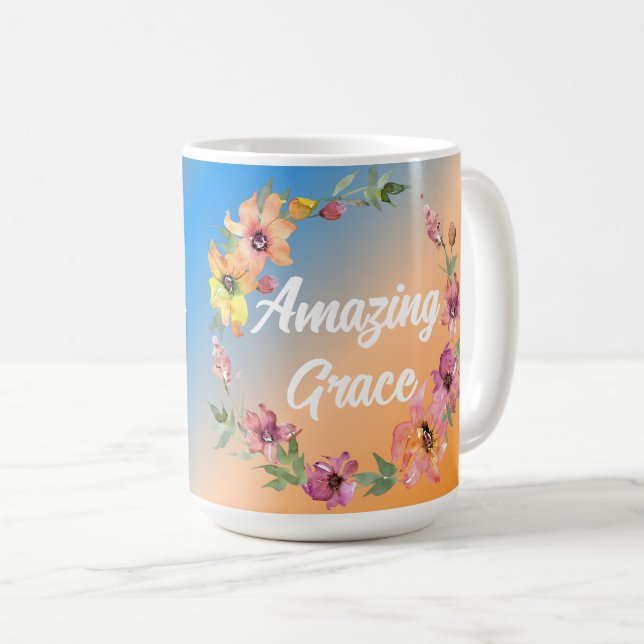 Taza De Café Mug Amazing Grace (Anverso derecho)
