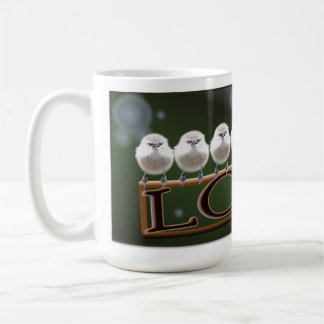 Taza De Café Mug. AMOR Bushtit