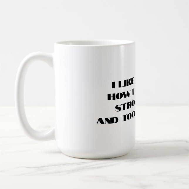 Taza De Café Mug amusant  (Izquierda)
