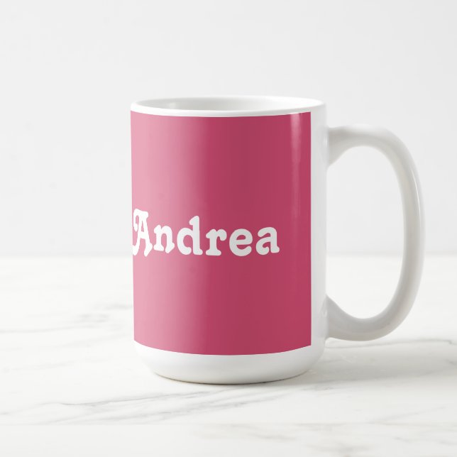 Taza De Café Mug Andrea (Derecha)