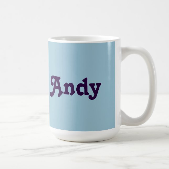 Taza De Café Mug Andy (Derecha)