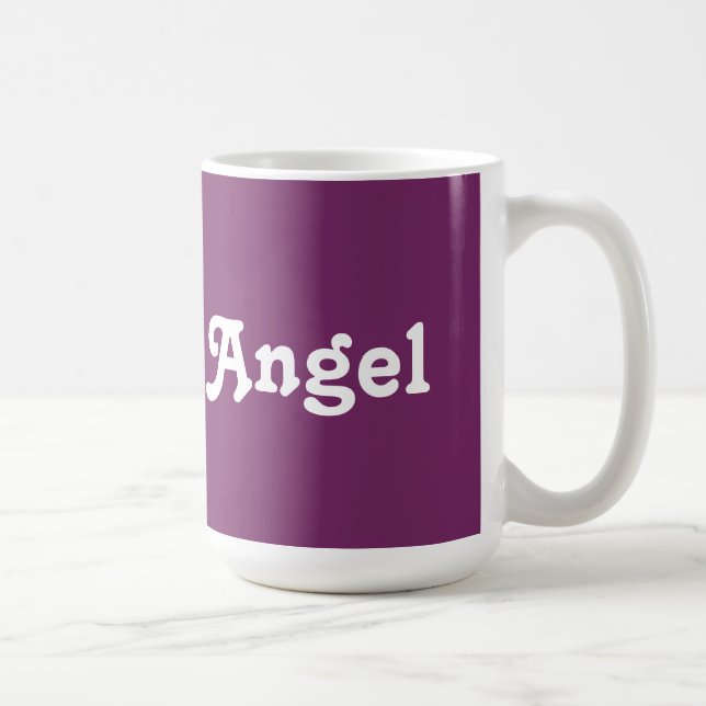 Taza De Café Mug Angel (Derecha)