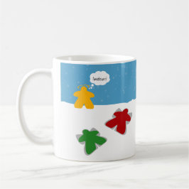 Taza De Café Mug Angel Meeples