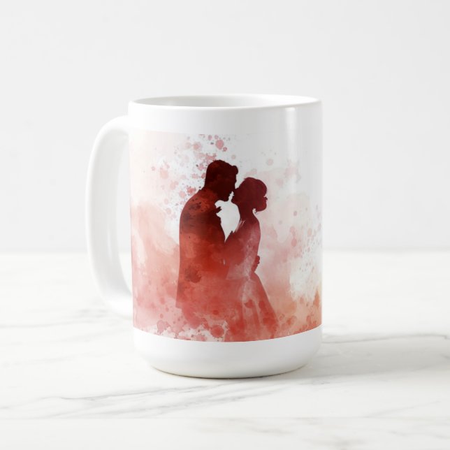 Taza De Café Mug - Aniversario Boda (Anverso izquierdo)