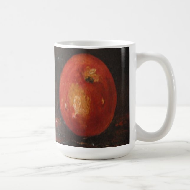 Taza De Café Mug Ann Hayes pintando Apple (Derecha)
