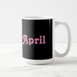 Taza De Café Mug April