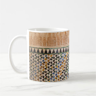 Taza De Café Mug Arabesque Patterned