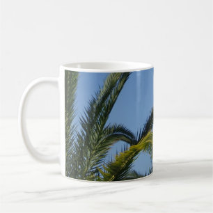 Taza De Café Mug. árbol de palmas