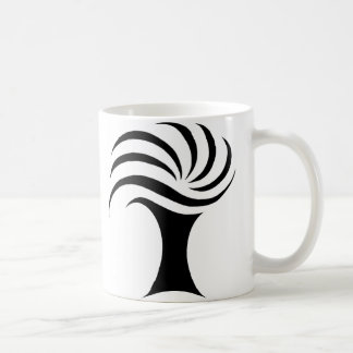 Taza De Café Mug. árbol estilizado