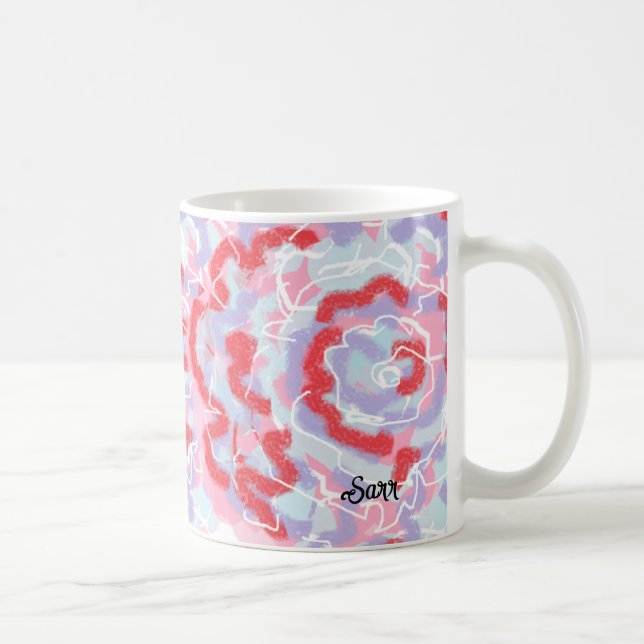 Taza De Café Mug: Arcoiris nublado (Derecha)