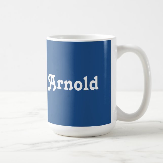 Taza De Café Mug Arnold (Derecha)