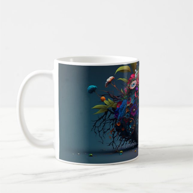 Taza De Café Mug art abstrait (Izquierda)