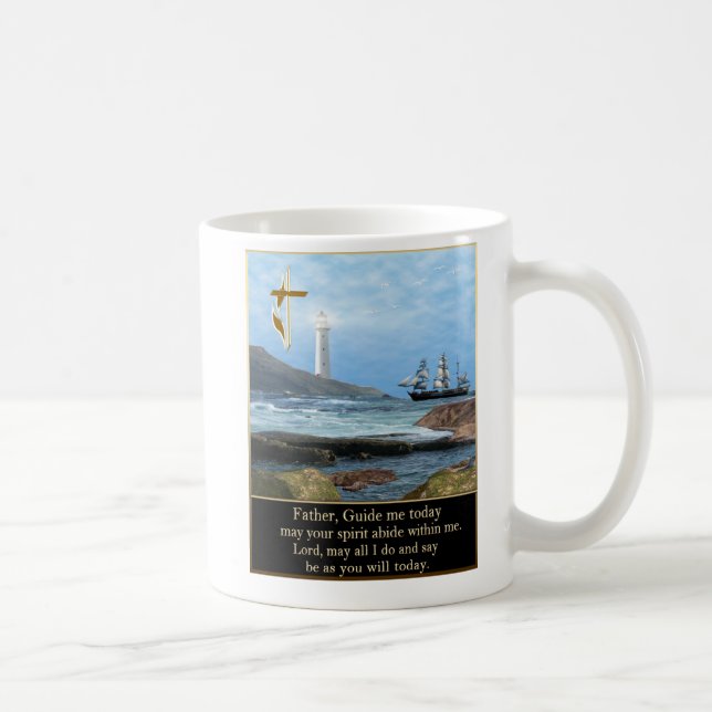 Taza De Café mug artístico cristiano (Derecha)