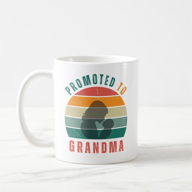 Taza De Café Mug ascendida a la abuela (Izquierda)