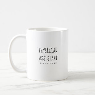 Taza De Café Mug. asistente de médico personalizado personaliza