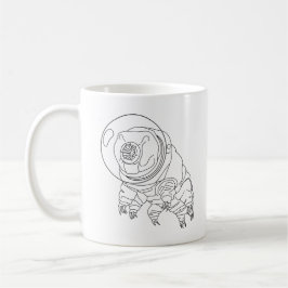 Taza De Café Mug astronauta tardía