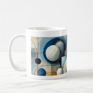Taza De Café Mug avec dessin abstrait