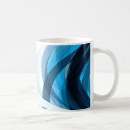 Taza De Café Mug. azul celestial