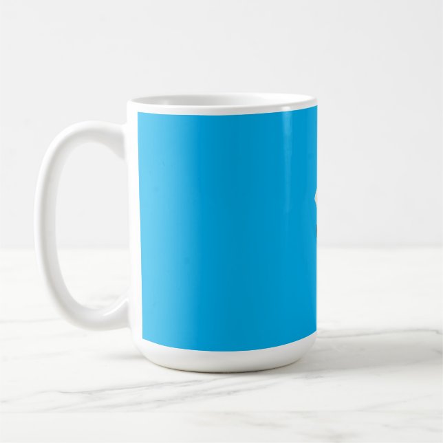 Taza De Café Mug azul cielo con diseño de mujeres cocineras (Izquierda)