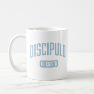 Taza De Café Mug Azul de Luz Discípula (Español)