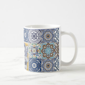 Taza De Café mug azulejos ángel