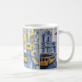 Taza De Café mug azulejos Lisbonne