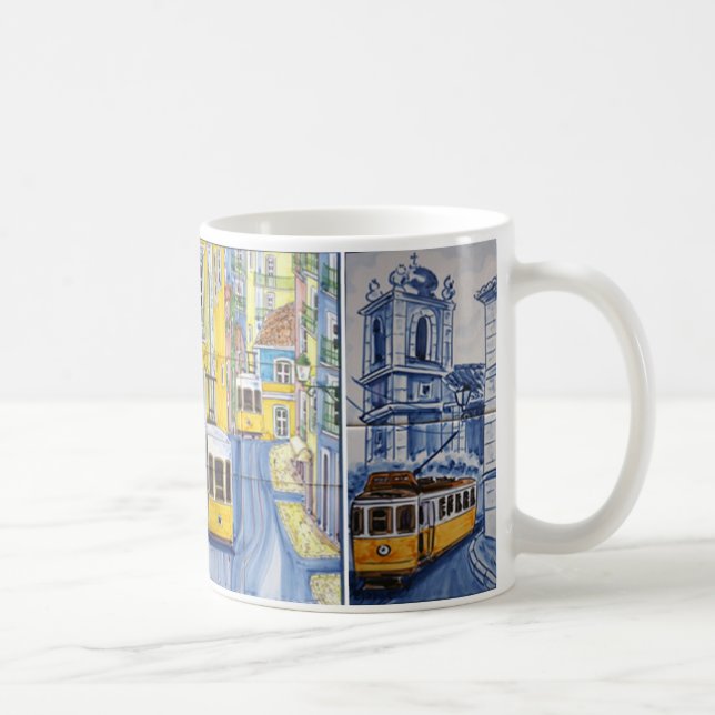 Taza De Café mug azulejos Lisbonne (Derecha)