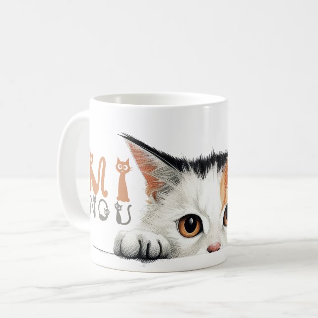 Taza De Café Mug BEAUX CHATS MINOU 04 (Anverso izquierdo)