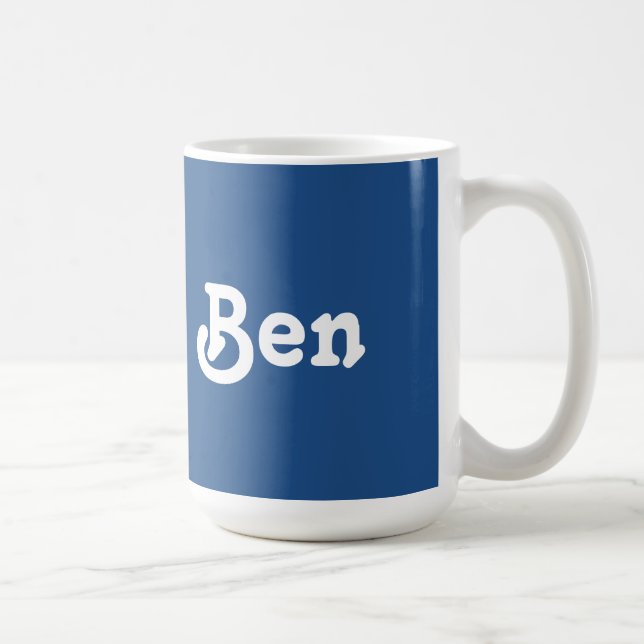 Taza De Café Mug Ben (Derecha)