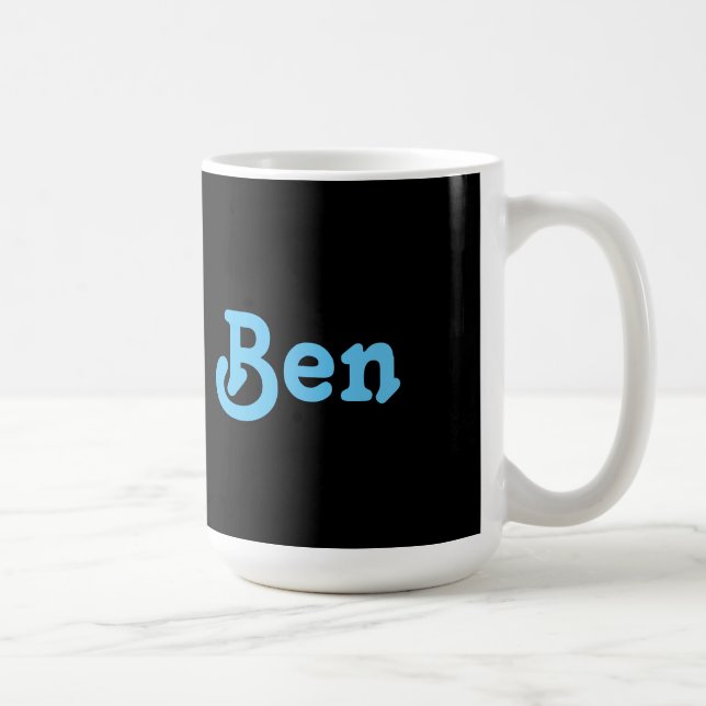 Taza De Café Mug Ben (Derecha)