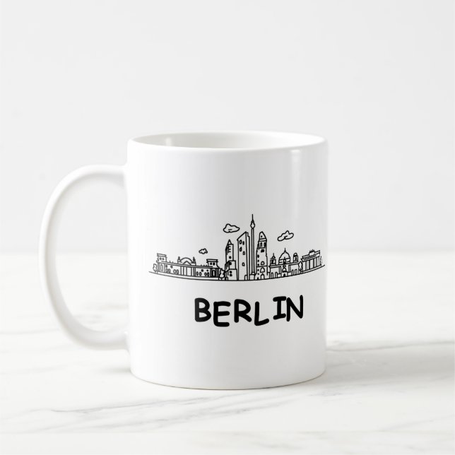 Taza De Café Mug Berlin (Izquierda)