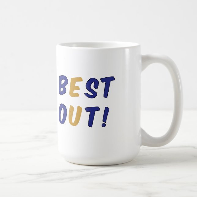 Taza De Café Mug Best Out EU (Derecha)
