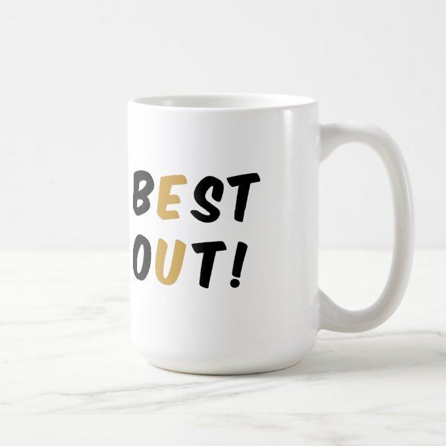 Taza De Café Mug Best Out EU (Derecha)