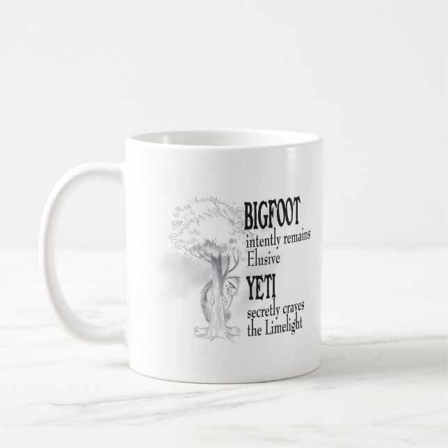 Taza De Café Mug Bigfoot (Izquierda)