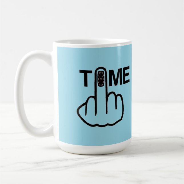 Taza De Café Mug Bird Flim Time Flip (Izquierda)