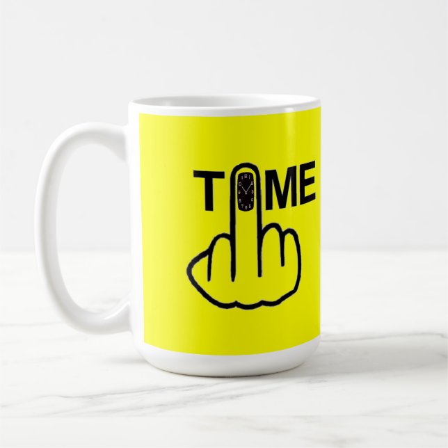 Taza De Café Mug Bird Flim Time Flip (Izquierda)