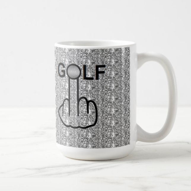 Taza De Café Mug Bird Fliping Golf Flip (Derecha)