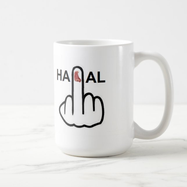 Taza De Café Mug Bird Fliping Halal Flip (Derecha)