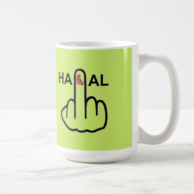 Taza De Café Mug Bird Fliping Halal Flip (Derecha)
