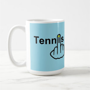 Taza De Café Mug Bird Fliping Tennis Flip