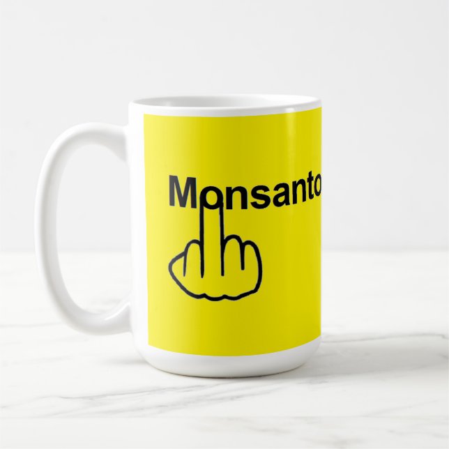 Taza De Café Mug Bird Volando Monsanto Flip (Izquierda)