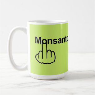 Taza De Café Mug Bird Volando Monsanto Flip