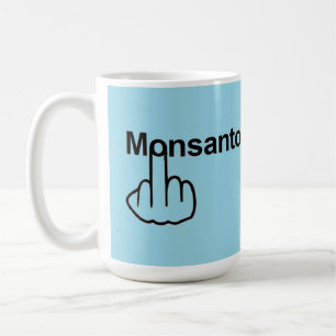 Taza De Café Mug Bird Volando Monsanto Flip